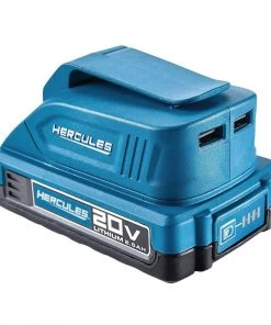 Promo ๐ฅฐ HERCULES 20V Lithium-Ion USB Power Source Battery Adapter โ Tool Only โญ