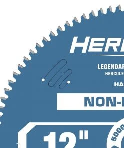 Brand new ๐งจ HERCULES 12 in., 96T Laminate/Plastics/Non-Ferrous Metal Cutting Miter Saw Blade โญ 12 Brand new ๐งจ HERCULES 12 in., 96T Laminate/Plastics/Non-Ferrous Metal Cutting Miter Saw Blade โญ -Outlet The Power Tool Hub Store 56331 W4