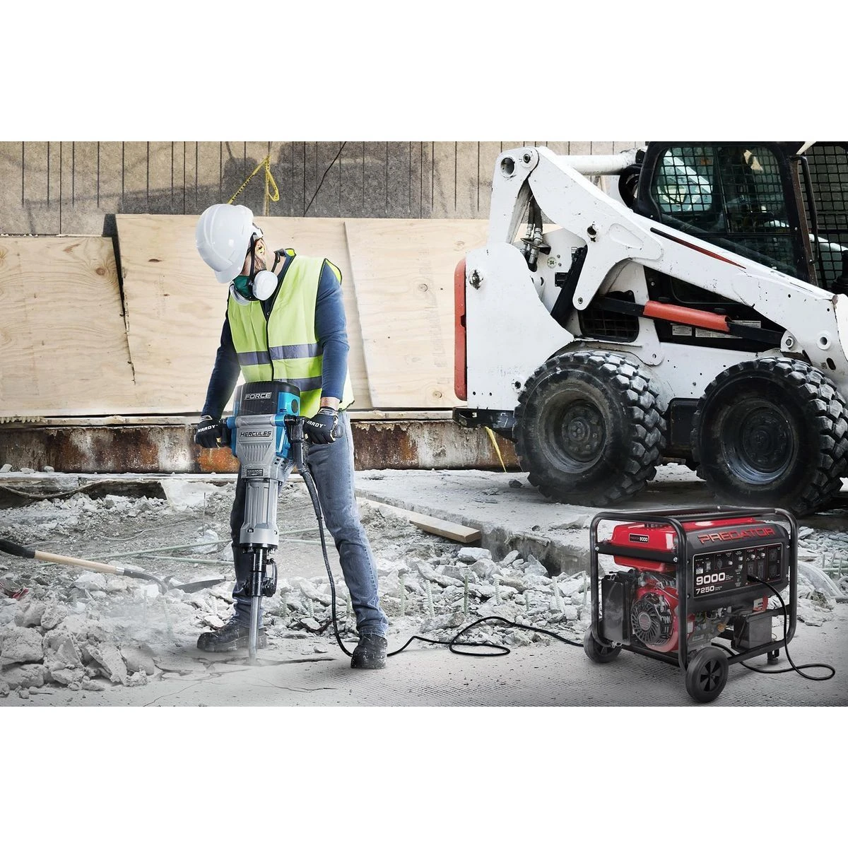 Coupon ๐งจ HERCULES 15 Amp 66 Lb. 1-1/8 in. Hex Breaker Hammer with Maximum Vibration Control ๐ 13 Coupon ๐งจ HERCULES 15 Amp 66 Lb. 1-1/8 in. Hex Breaker Hammer with Maximum Vibration Control ๐ - Image 11