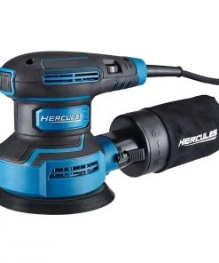 Brand new 🔔 HERCULES 3 Amp 5 in. Random Orbital Palm Sander with Soft Start ⌛ -Outlet The Power Tool Hub Store 56458 W3