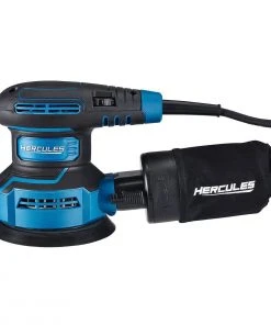Brand new 🔔 HERCULES 3 Amp 5 in. Random Orbital Palm Sander with Soft Start ⌛ -Outlet The Power Tool Hub Store 56458 W4
