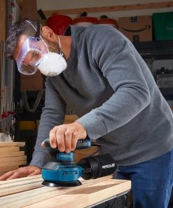 Brand new 🔔 HERCULES 3 Amp 5 in. Random Orbital Palm Sander with Soft Start ⌛ -Outlet The Power Tool Hub Store 56458 W8