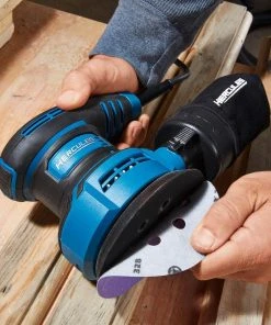 Brand new 🔔 HERCULES 3 Amp 5 in. Random Orbital Palm Sander with Soft Start ⌛ -Outlet The Power Tool Hub Store 56458 W9