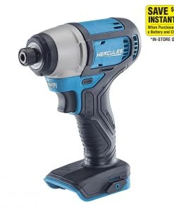 Hot Sale 🎉 HERCULES 20V Cordless 1/4 in. Hex Compact Impact Driver - Tool Only 👏