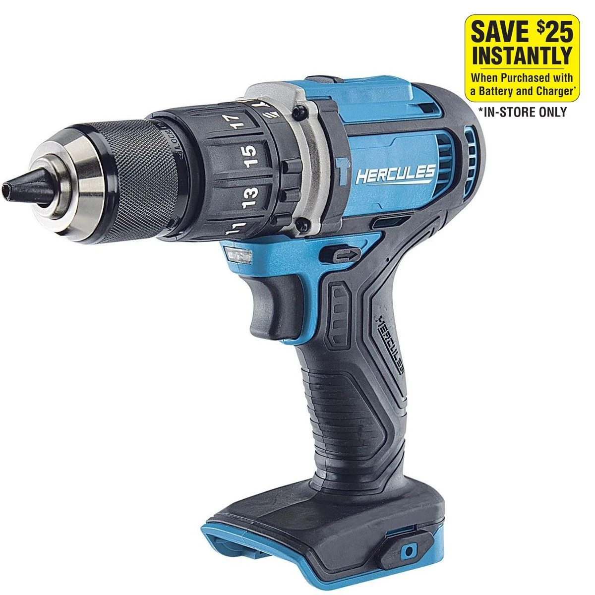 Best deal ๐ HERCULES 20V Cordless 1/2 in. Compact Variable Speed โ๏ธ Hammer Drill/Driver - Tool Only โค๏ธ 2 Best deal ๐ HERCULES 20V Cordless 1/2 in. Compact Variable Speed โ๏ธ Hammer Drill/Driver - Tool Only โค๏ธ
