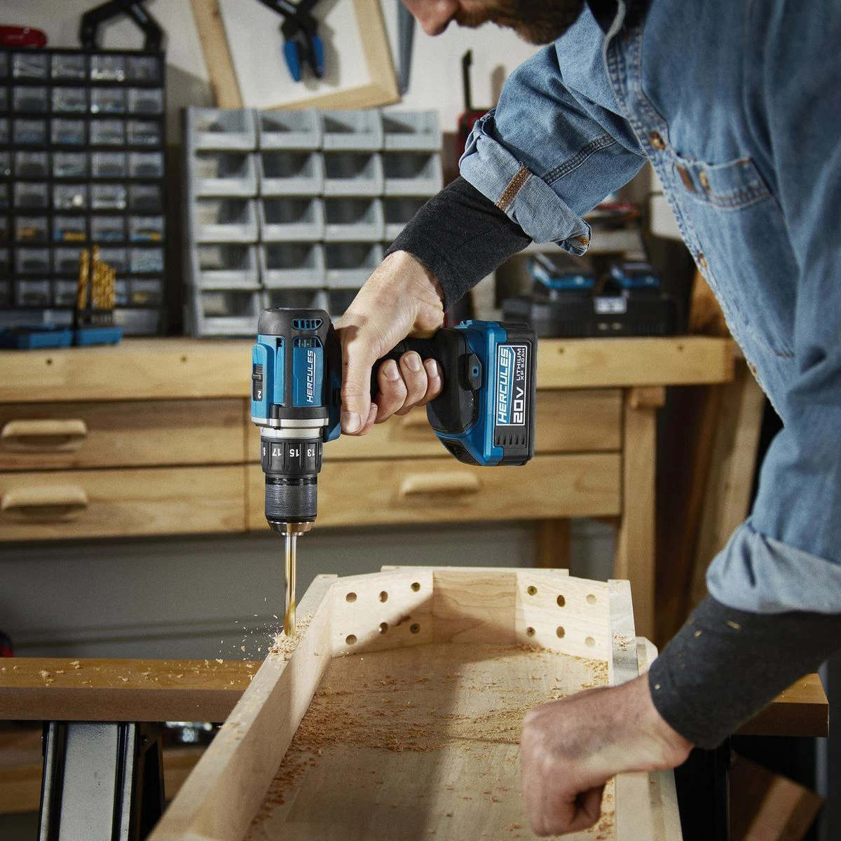 Best Sale ✨ HERCULES 20V Cordless 1/2 in. Compact Drill/Driver - Tool Only ❤️ 17 Best Sale ✨ HERCULES 20V Cordless 1/2 in. Compact Drill/Driver - Tool Only ❤️ - Image 15