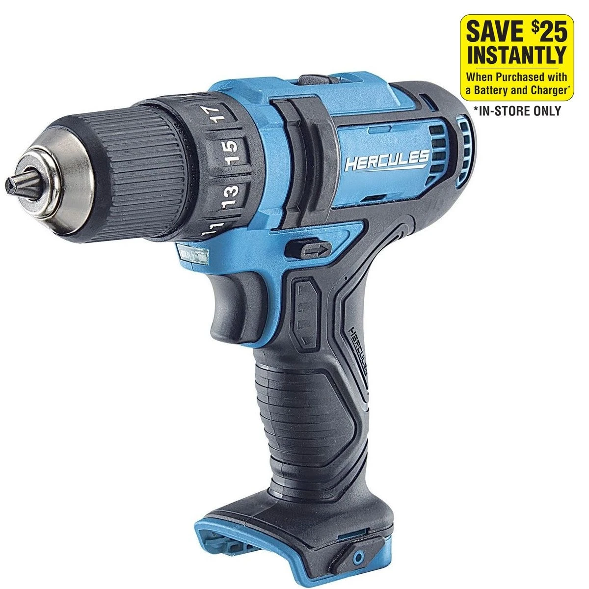 Best Sale 😍 HERCULES 12V Cordless 3/8 in. Compact Drill/Driver - Tool Only 🔔 5 Best Sale 😍 HERCULES 12V Cordless 3/8 in. Compact Drill/Driver - Tool Only 🔔 - Image 3