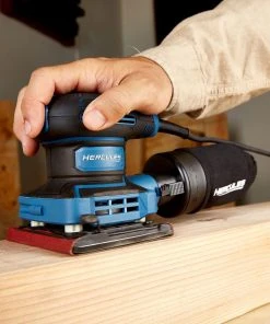 Best reviews of ✔️ HERCULES 2.4 Amp Orbital 1/4 Sheet Sander with Soft Start 🔔 19 Best reviews of ✔️ HERCULES 2.4 Amp Orbital 1/4 Sheet Sander with Soft Start 🔔 -Outlet The Power Tool Hub Store 56602 W9
