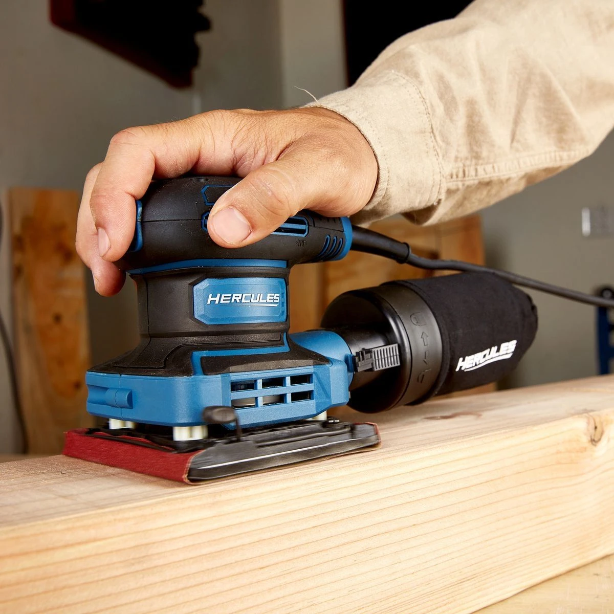 Best reviews of ✔️ HERCULES 2.4 Amp Orbital 1/4 Sheet Sander with Soft Start 🔔 10 Best reviews of ✔️ HERCULES 2.4 Amp Orbital 1/4 Sheet Sander with Soft Start 🔔 - Image 8