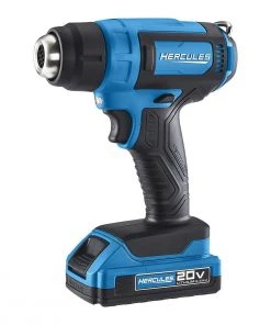 Best reviews of 🌟 HERCULES 20v Lithium-Ion Cordless Compact Heat Gun - Tool Only ❤️ -Outlet The Power Tool Hub Store 56815 W8