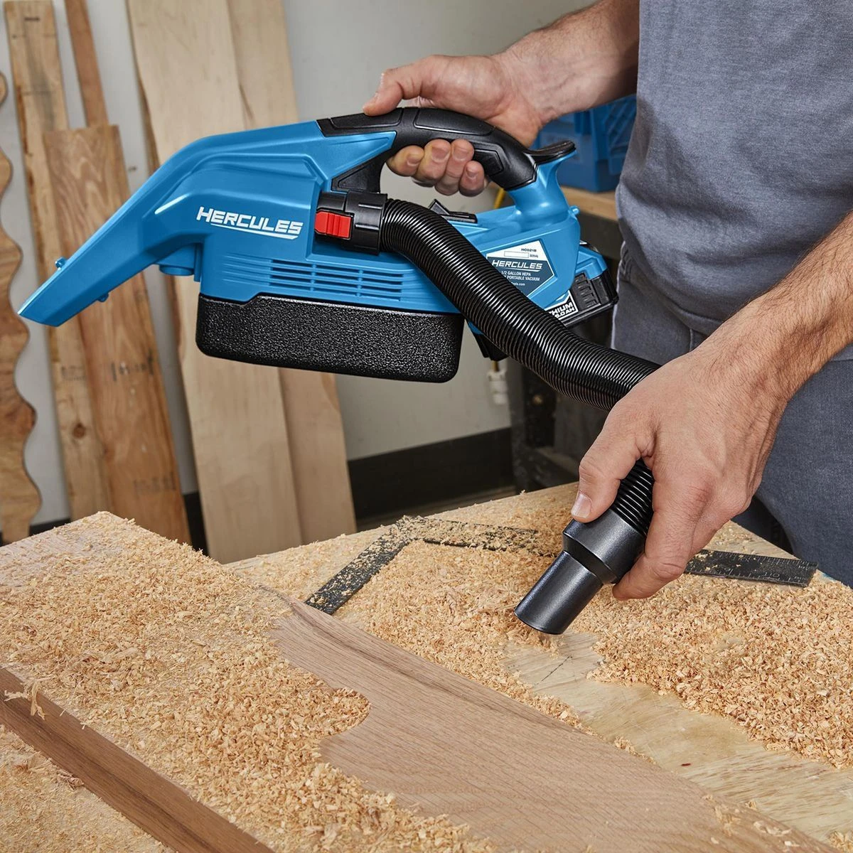 Cheap 🛒 HERCULES 20V Cordless 1/2 Gallon Wet Dry Portable Vacuum - Tool Only 🎁 14 Cheap 🛒 HERCULES 20V Cordless 1/2 Gallon Wet Dry Portable Vacuum - Tool Only 🎁 - Image 12