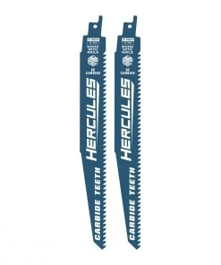Cheapest 😉 HERCULES 9 in. Carbide Reciprocating Saw Blades, 2 Pk. ✨ -Outlet The Power Tool Hub Store 56900 W3