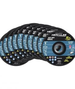 Best reviews of ❤️ HERCULES 5 in. x 1/16 in. x 7/8 in. Type 01/41 Metal Cut-off Wheel 10 Pk. 🔔 -Outlet The Power Tool Hub Store 57071 W3 1