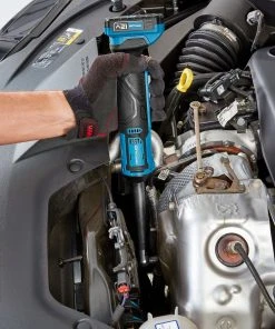 Coupon ⌛ HERCULES 12V Cordless 1/4 in. Extended Reach Ratchet - Tool Only ⭐ -Outlet The Power Tool Hub Store 57264 W8