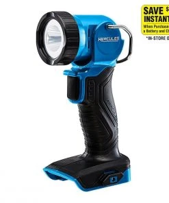 Cheapest 🤩 HERCULES 20V Cordless 220 Lumen Work Light - Tool Only ⭐ -Outlet The Power Tool Hub Store 57279 W21