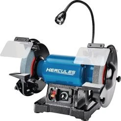 Best Pirce 🥰 HERCULES 8 in. Variable Speed Bench Grinder with LED Worklight 😉