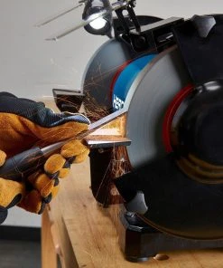 Best Pirce 🥰 HERCULES 8 in. Variable Speed Bench Grinder with LED Worklight 😉 -Outlet The Power Tool Hub Store 57285 W10