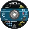 Deals π₯° HERCULES 7 in. x 3/32 in. x 5/8 in. Type 01/41 Metal Cut-off Wheel π 2 Deals π₯° HERCULES 7 in. x 3/32 in. x 5/8 in. Type 01/41 Metal Cut-off Wheel π -Outlet The Power Tool Hub Store 57307 I