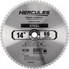 Outlet ๐ HERCULES 14 in., 66T Cermet Carbide Circular Saw Blade for Metal Cutting Saws with 1 in. Arbor ๐ฏ 1 Outlet ๐ HERCULES 14 in., 66T Cermet Carbide Circular Saw Blade for Metal Cutting Saws with 1 in. Arbor ๐ฏ -Outlet The Power Tool Hub Store 57321 I