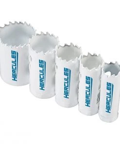 Hot Sale 😉 HERCULES 3/4 in. - 1-1/2 in. Bi-Metal Hole Saw Set, 9 Pc. 👍 9 Hot Sale 😉 HERCULES 3/4 in. - 1-1/2 in. Bi-Metal Hole Saw Set, 9 Pc. 👍 -Outlet The Power Tool Hub Store 57527 W5