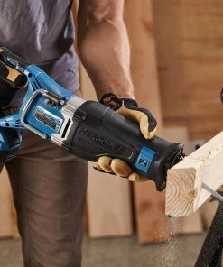 Best deal 🎉 HERCULES 20V Brushless Cordless Reciprocating Saw - Tool Only ❤️ -Outlet The Power Tool Hub Store 57549 W9