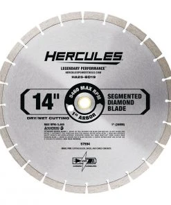 Top 10 🔥 HERCULES 14 in. Segmented Diamond Blade 😉