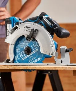 New 👏 HERCULES 20V Brushless Cordless 7-1/4 in. Circular Saw - Tool Only 💯 -Outlet The Power Tool Hub Store 57612 W10