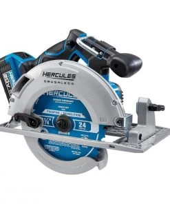 New 👏 HERCULES 20V Brushless Cordless 7-1/4 in. Circular Saw - Tool Only 💯 -Outlet The Power Tool Hub Store 57612 W5