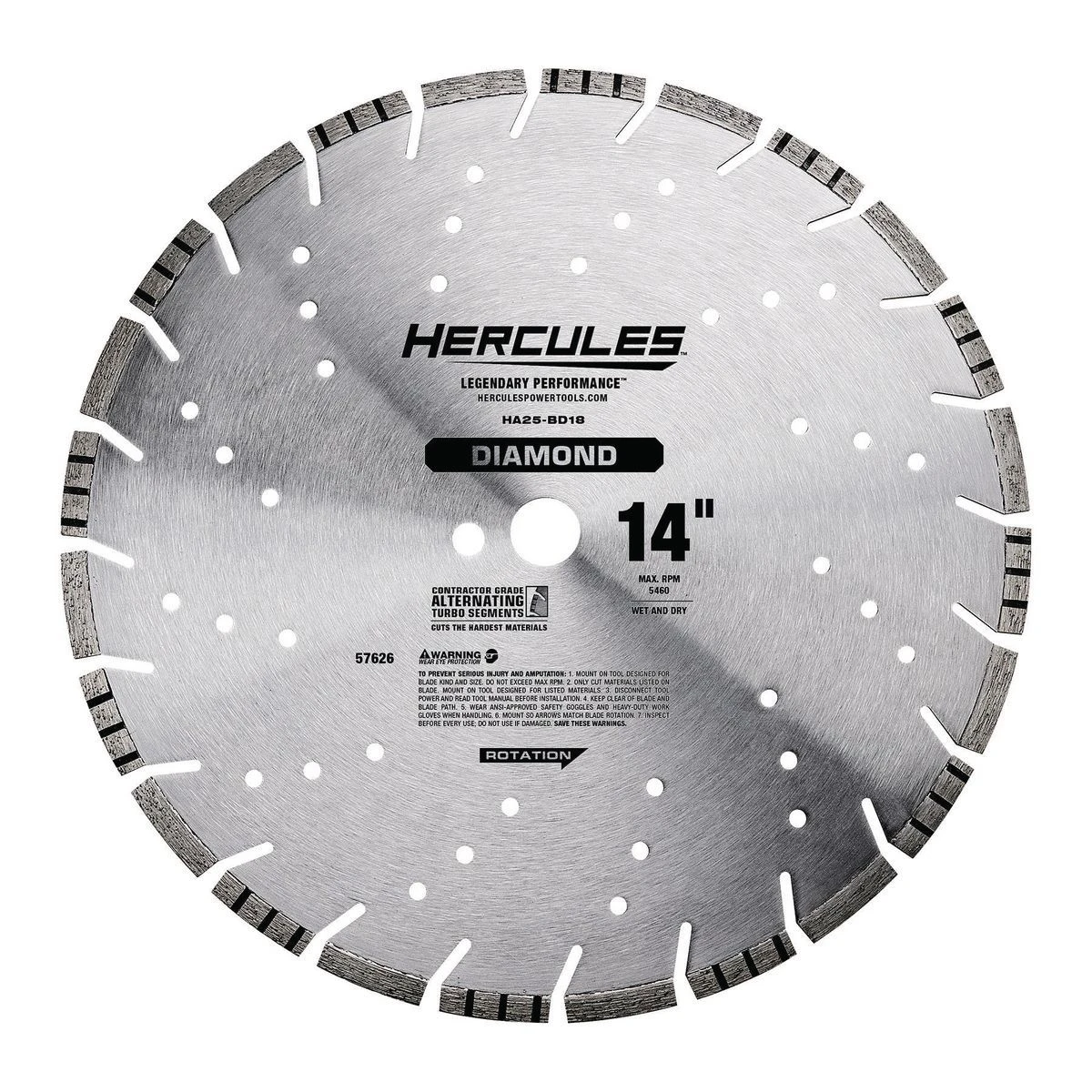 Wholesale ⌛ HERCULES 14 in. All-Cut Combo Diamond Blade ✨ 3 Wholesale ⌛ HERCULES 14 in. All-Cut Combo Diamond Blade ✨