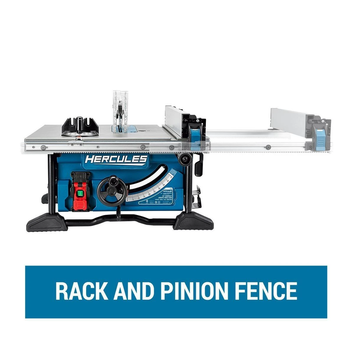 Cheapest 👍 HERCULES 10 in., 15 Amp Compact Jobsite Table Saw with Rack and Pinion Fence ✨ 5 Cheapest 👍 HERCULES 10 in., 15 Amp Compact Jobsite Table Saw with Rack and Pinion Fence ✨ - Image 3