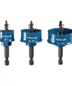 Promo ⌛ HERCULES Cobalt Bi-Metal Impact Rated Thin Wall Hole Saw Set, 3 Pc. ✨ 8 Promo ⌛ HERCULES Cobalt Bi-Metal Impact Rated Thin Wall Hole Saw Set, 3 Pc. ✨ -Outlet The Power Tool Hub Store 57690 W3