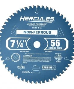 Coupon ⌛ HERCULES 7-1/4 in., 56T Non-Ferrous Circular Saw Blade ⭐ -Outlet The Power Tool Hub Store 57712 W3