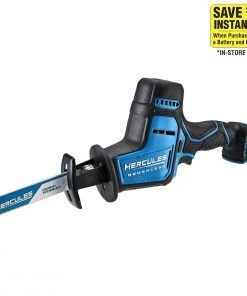 Best reviews of ❤️ HERCULES 12V Brushless Cordless Compact Reciprocating Saw – Tool Only ⌛ -Outlet The Power Tool Hub Store 57719 W21