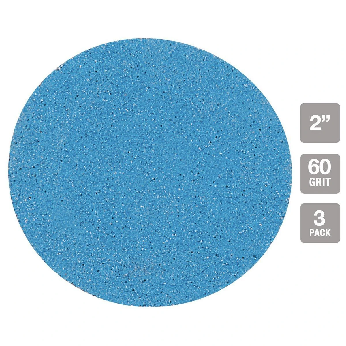 Wholesale 🎁 HERCULES 2 in. 60 Grit Twist-Lock Sanding Discs Type TR/III with Ceramic Alumina Grain, 3 Pk. ✨ 5 Wholesale 🎁 HERCULES 2 in. 60 Grit Twist-Lock Sanding Discs Type TR/III with Ceramic Alumina Grain, 3 Pk. ✨ - Image 3