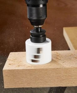 Outlet 🥰 HERCULES 3/8 in. Universal Quick Change Hole Saw Arbor fits 3/4 in. to 1-1/8 in. Hole Saws 💯 -Outlet The Power Tool Hub Store 57939 W6