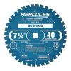 Budget ⭐ HERCULES 7-1/4 in., 40T Decking Circular Saw Blade ✔️ -Outlet The Power Tool Hub Store 57977 I