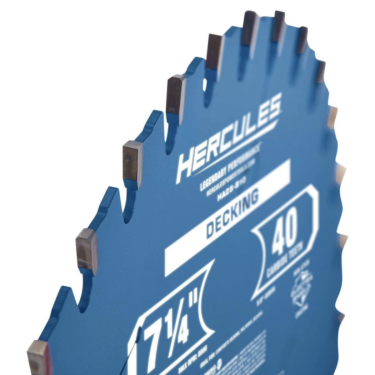 Budget ⭐ HERCULES 7-1/4 in., 40T Decking Circular Saw Blade ✔️ 5 Budget ⭐ HERCULES 7-1/4 in., 40T Decking Circular Saw Blade ✔️ - Image 3