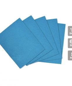 Best Pirce 🔥 HERCULES 4-1/2 in. x 5-1/2 in. 80 Grit 1/4 Sheet Sandpaper with Ceramic Alumina Grain, 5 Pk. 🤩 9 Best Pirce 🔥 HERCULES 4-1/2 in. x 5-1/2 in. 80 Grit 1/4 Sheet Sandpaper with Ceramic Alumina Grain, 5 Pk. 🤩 -Outlet The Power Tool Hub Store 58133 W21