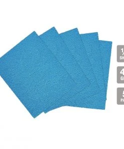 Best deal 👍 HERCULES 4-1/2 in. x 5-1/2 in. 40 Grit 1/4 Sheet Sandpaper with Ceramic Alumina Grain, 5 Pk. 🔔 9 Best deal 👍 HERCULES 4-1/2 in. x 5-1/2 in. 40 Grit 1/4 Sheet Sandpaper with Ceramic Alumina Grain, 5 Pk. 🔔 -Outlet The Power Tool Hub Store 58138 W21