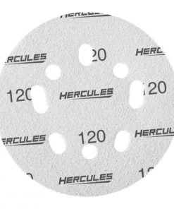 New ⌛ HERCULES 5 in. 120 Grit Hook and Loop Universal Pattern Sanding Disc, 5 Pk. 🥰 -Outlet The Power Tool Hub Store 58403 W4