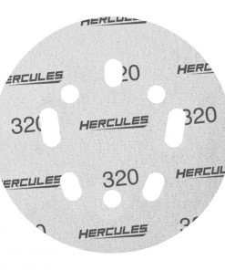 Cheapest 🔔 HERCULES 5 in. 320 Grit Hook and Loop Universal Pattern Sanding Disc, 5 Pk. 🧨 -Outlet The Power Tool Hub Store 58405 W4