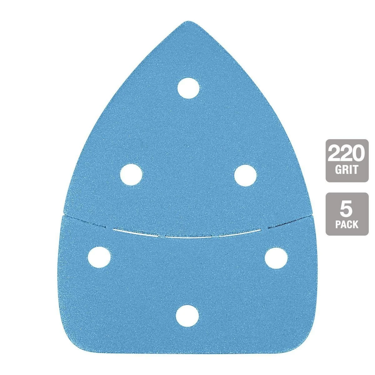 Outlet ⌛ HERCULES 220 Grit Hook and Loop Corner/Detail Sanding Sheets, 5 Pk. ❤️ 5 Outlet ⌛ HERCULES 220 Grit Hook and Loop Corner/Detail Sanding Sheets, 5 Pk. ❤️ - Image 3