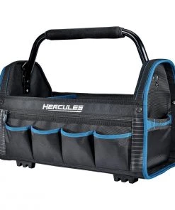 Hot Sale ✔️ HERCULES 20 in. Tool Tote with 21 Pockets 👏