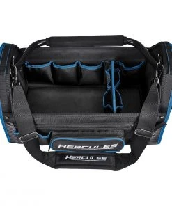 Hot Sale ✔️ HERCULES 20 in. Tool Tote with 21 Pockets 👏 -Outlet The Power Tool Hub Store 58502 W7