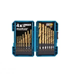 Flash Sale 🧨 HERCULES Hercules Titanium Drill Bit Set, 21 Piece ⌛