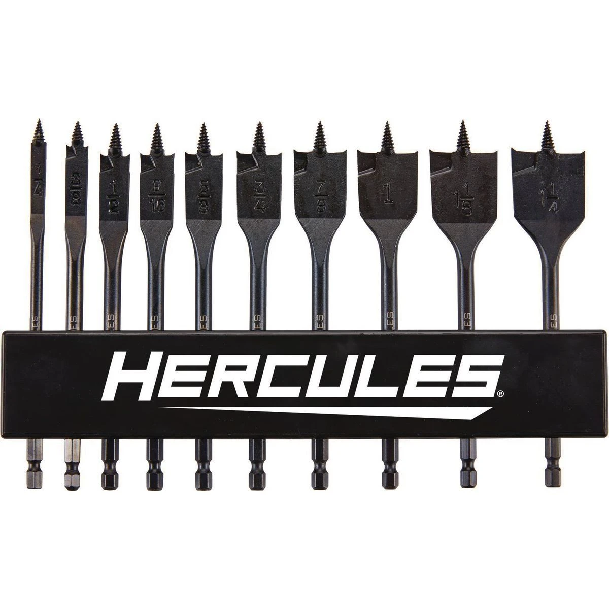 Wholesale ๐ฅฐ HERCULES Spade Bit Set, 10 Piece ๐ 3 Wholesale ๐ฅฐ HERCULES Spade Bit Set, 10 Piece ๐