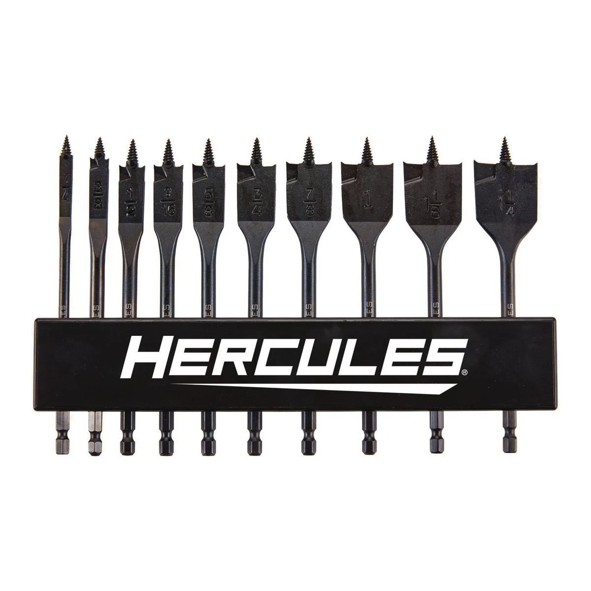 Wholesale ๐ฅฐ HERCULES Spade Bit Set, 10 Piece ๐ 4 Wholesale ๐ฅฐ HERCULES Spade Bit Set, 10 Piece ๐ - Image 2