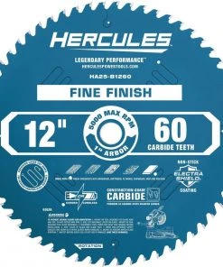 Best Pirce 💯 HERCULES 12 in. , 60T Fine Finish Miter Saw Blade 🎁