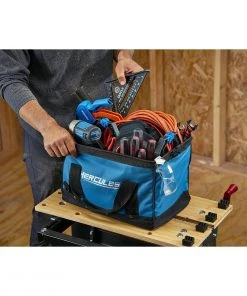 Buy 🛒 HERCULES 16 in. Tool Bag with 6 Pockets ⭐ -Outlet The Power Tool Hub Store 63637 W7