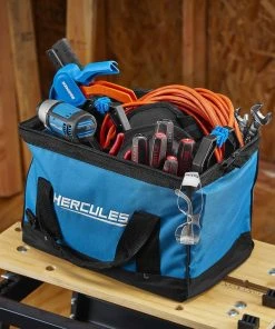 Buy 🛒 HERCULES 16 in. Tool Bag with 6 Pockets ⭐ -Outlet The Power Tool Hub Store 63637 W8